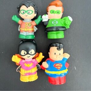 Marvel/DC Super Friends Heroes Figures Fisher Price Little People